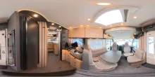 360° Innenansicht Malibu I 470 RB LE K comfort Mercedes CHIARO / Davos