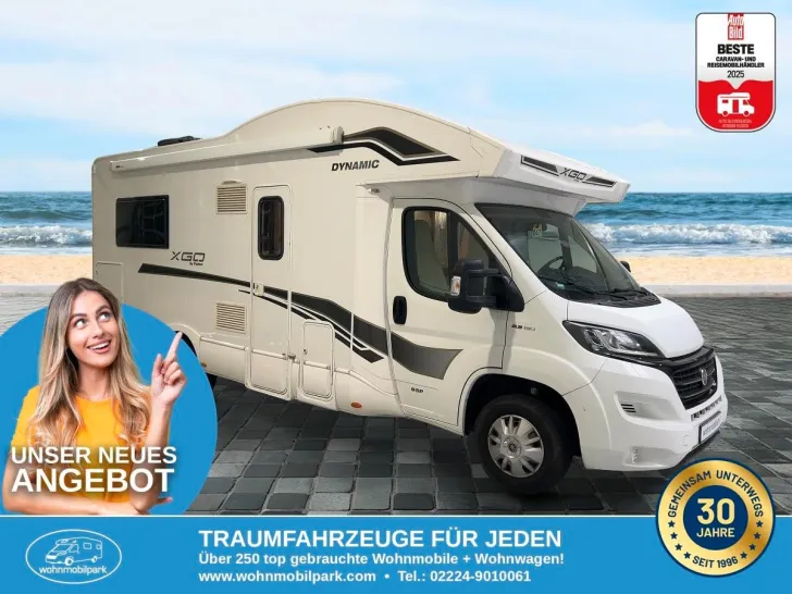 Fahrzeugbild XGO Dynamic 95 P/Einzelbetten/Garage/Klima/Markise #1