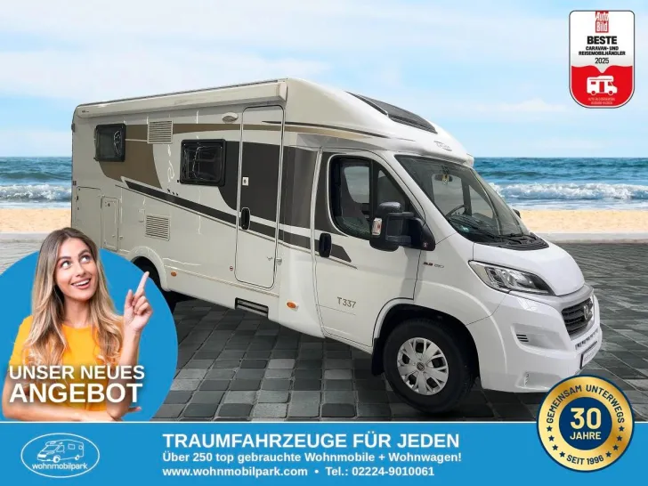 Fahrzeugbild Carado T 337/1.Hand/Einzelbetten/Garage/Klima/Markise #1