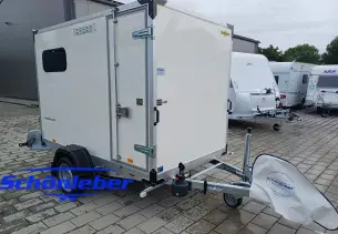 Bild Humbaur Koffer/Motorradanhänger HKT ...