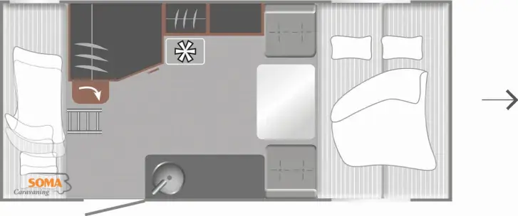 Grundriss Tag LMC e-dero 470 K