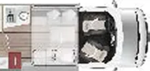 Grundriss Tag Roller Team Kronos Fit 230 TL ACC*SOLAR*MARKISE*32"*LITHIUM*
