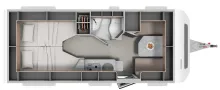 Grundriss Tag Hymer Eriba Novaline 442 Noch konfigurierbar