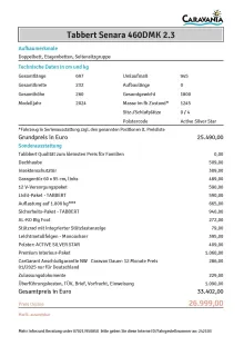 Fahrzeugbild Tabbert Senara 460DMK 2.3 ähnlich Cazadora #10