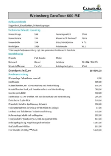 Fahrzeugbild Weinsberg CaraTour 600 ME mit EBIKE Träger #16