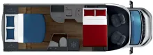 Fahrzeugbild GIOTTILINE Siena 390 Premiere Fiat - Queensbett #30