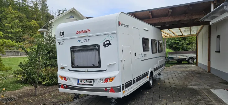 Grundriss Nacht Dethleffs c' joy 480 QLK