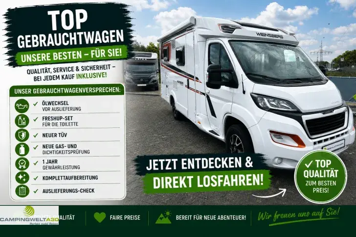 Fahrzeugbild Weinsberg Pepper 650 MEG*SAT*SOLAR*MARKISE*NAVI* #1