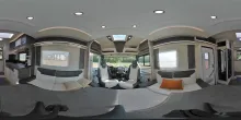360° Innenansicht Challenger Vollintegriert 2060 Graphite Ultimate Automatik, Connect-/Arctic-Pak