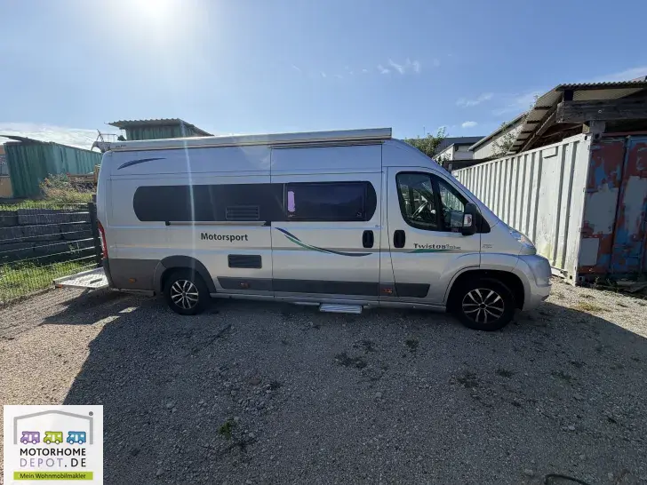 Fahrzeugbild Chausson Twist 08 Motorradbühne, top gewartet #14