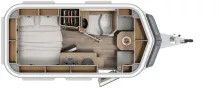 Grundriss Tag Hymer Eriba Touring 430