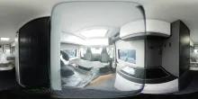 360° Innenansicht Adria Twin Edition 640 SGX 180PS|Automatik|Solar|NAVI