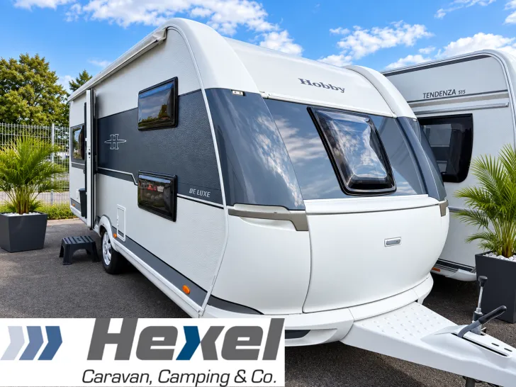 Fahrzeugbild Hobby De Luxe 515 UHK Hubbett hinten, Etagenbetten #5
