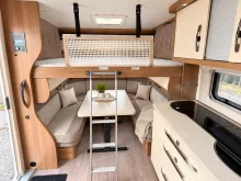 Fahrzeugbild Hobby De Luxe 515 UHK Hubbett hinten, Etagenbetten #20
