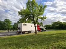 Grundriss Tag Renault Sonstige Selbstausbau T380 LKW Wohnmobil