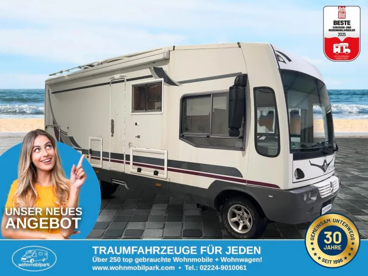 Fahrzeugbild Carthago M-Liner52/AutomatikFestbett+Hubbett/Garage/Klima #2
