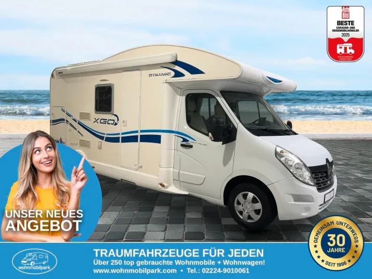 Fahrzeugbild Rimor Dynamic 28 P Plus/Festbett+Hubbett/Solar #1