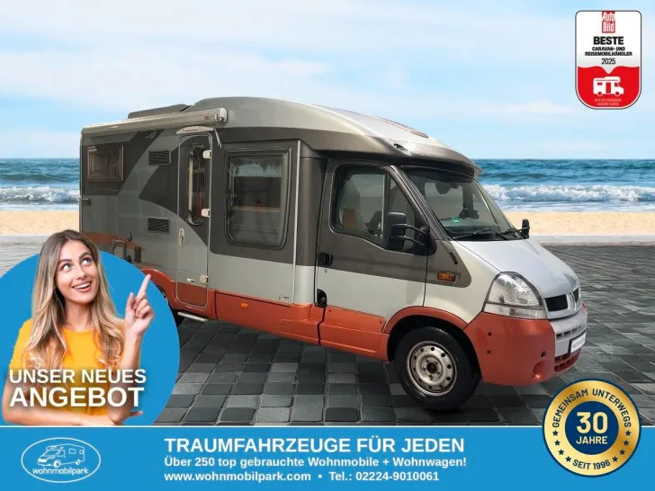 Fahrzeugbild Renault Bürstner MegaVan IT 675/Festbett+Hubbett/Solar #2