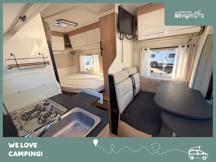 Fahrzeugbild Mooveo TEI 60FB 6Meter Wohnmobil - Top Zustand #23