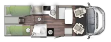 Grundriss Tag Forster T 745 EB Travel-Line- & Winter-Paket