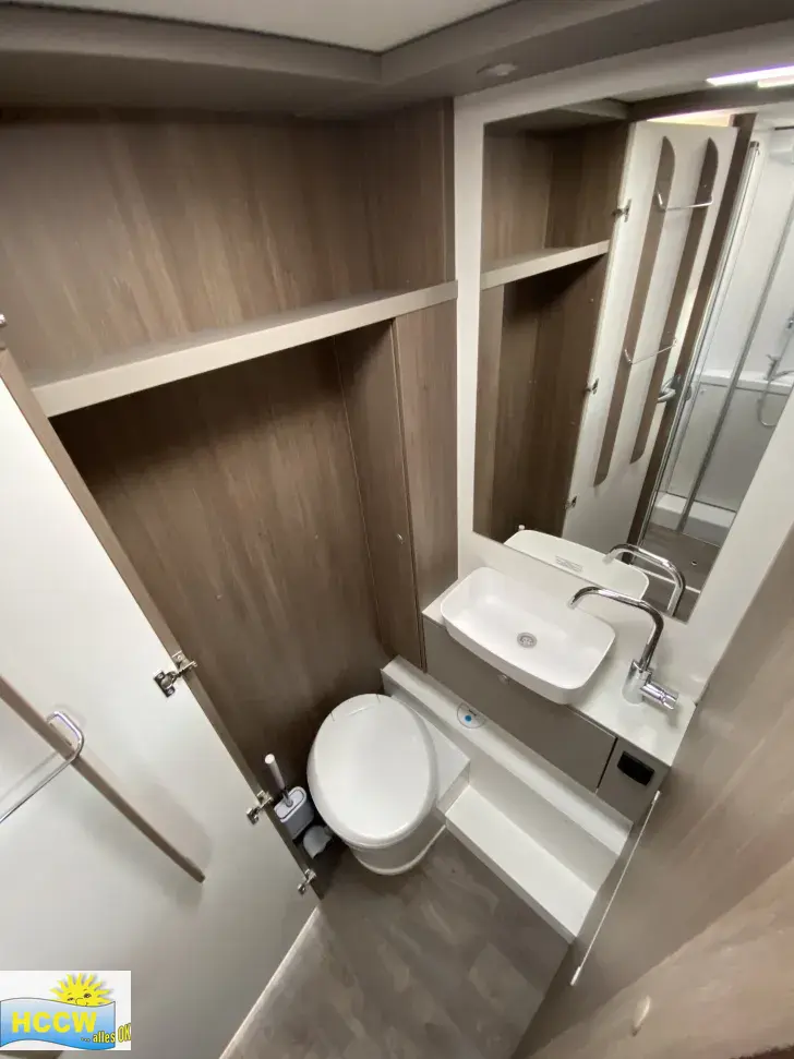 WC Carado T 447 TV + SAT /ohne Hubbett