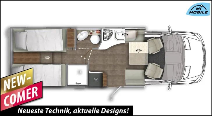 Fahrzeugbild Eura Mobil Contura 766 EF *SCHAUSONNTAG 11-16 Uhr* #3