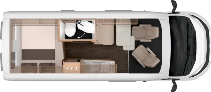 Grundriss Tag Knaus BoxLife PLATINUM SELECTION 600 MQ MJ27|LED|AHK