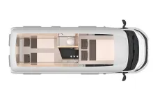 Grundriss Nacht Knaus BoxStar 600 Lifetime XL