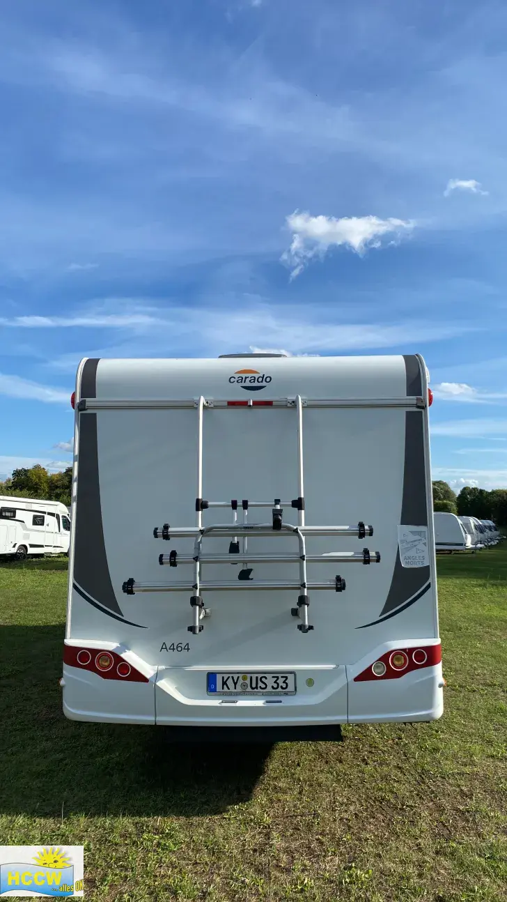 Frontal Hinten Carado A 464 mit Vollausstattung