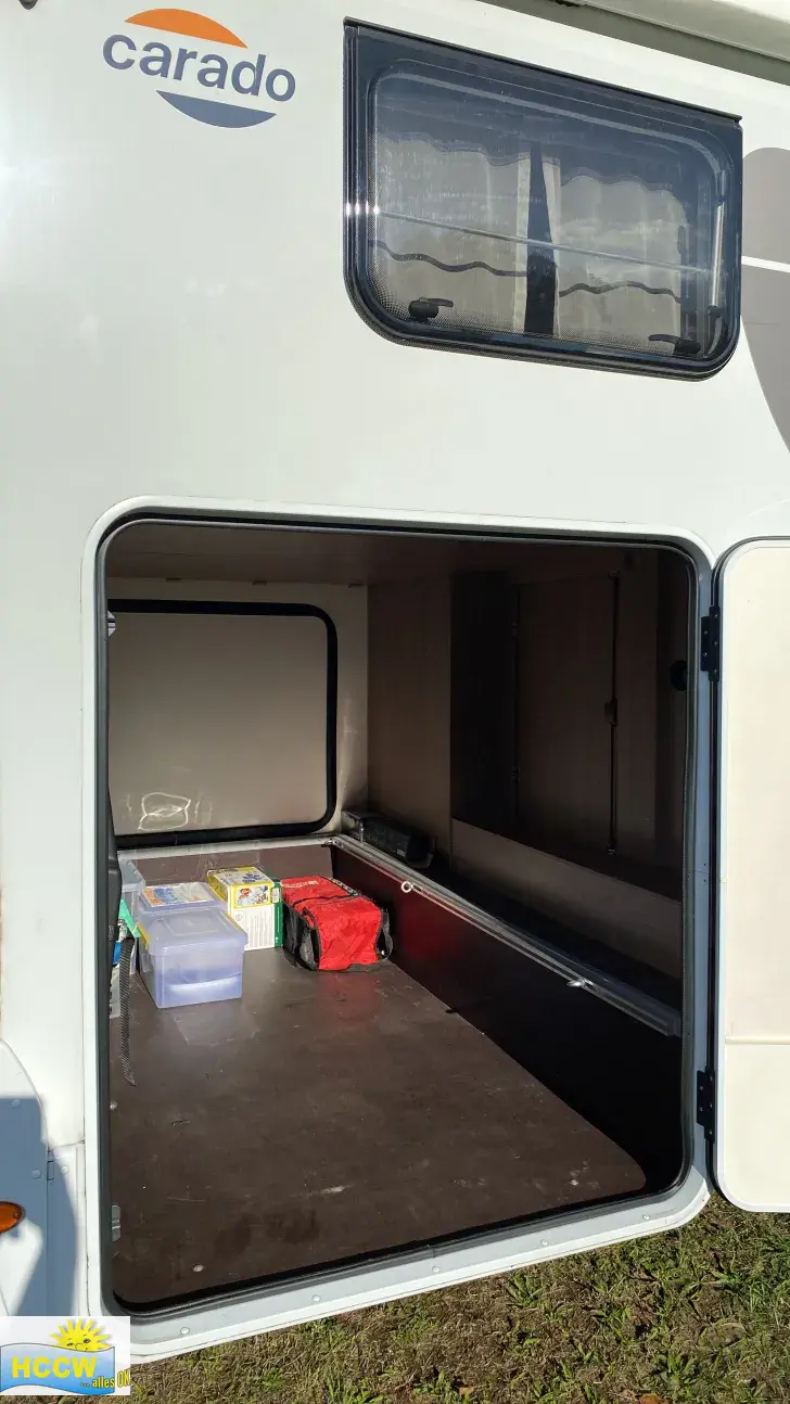 Heckgarage Carado A 464 mit Vollausstattung