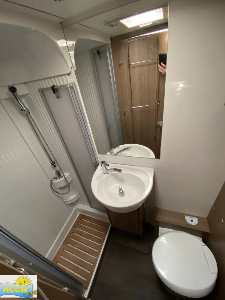 Toilette Carado A 464 mit Vollausstattung