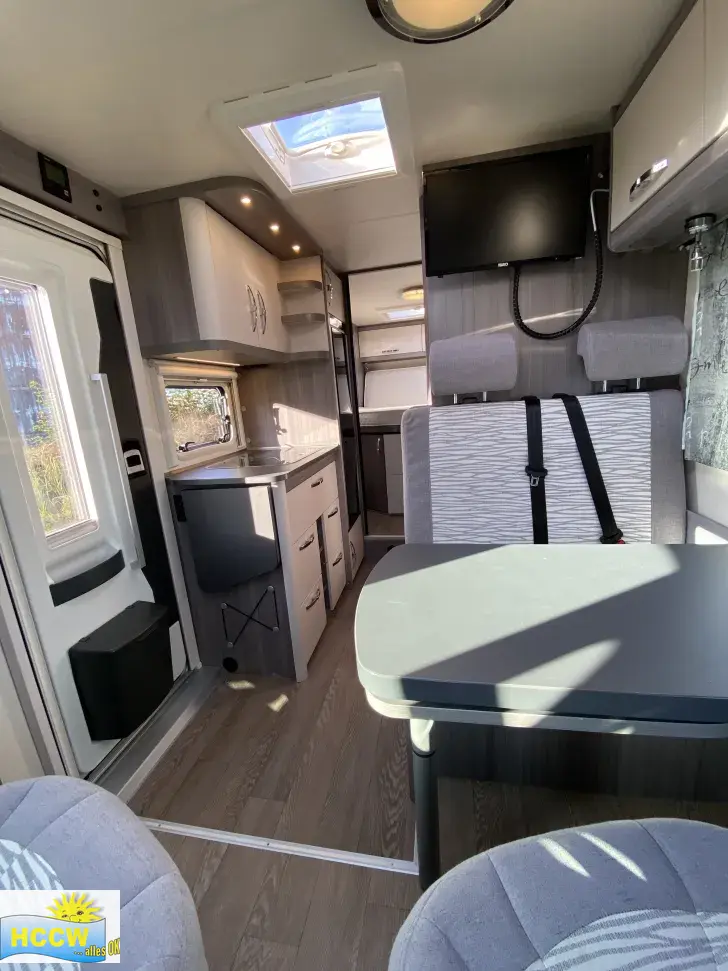 Sicht vorne-hinten Hobby Optima ONTOUR Edition V65 GQ