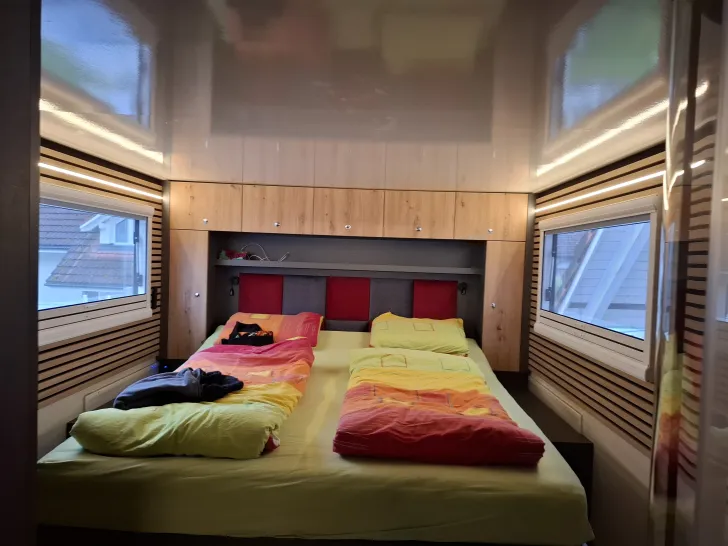 Grundriss Nacht Renault Sonstige Selbstausbau T380 LKW Wohnmobil