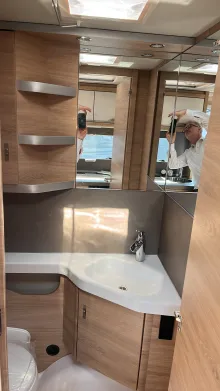 Toilette Knaus Südwind 460 EU 60 Years Zustand: sehr gut