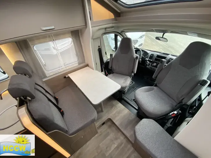 Sitzgruppe Carado T 338 pro + ohne Hubbett
