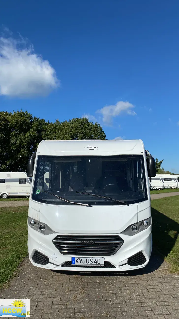 Frontal Vorne Carado I 447 pro+ , Maxi Chassis-Automatik