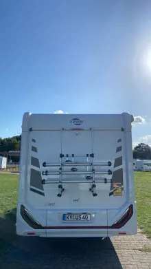 Frontal Hinten Carado I 447 pro+ , Maxi Chassis-Automatik