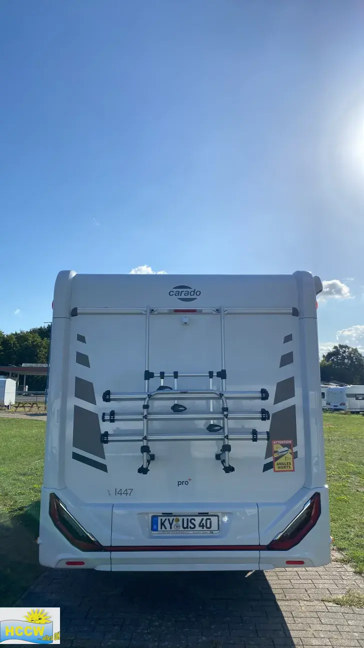 Frontal Hinten Carado I 447 pro+ , Maxi Chassis-Automatik