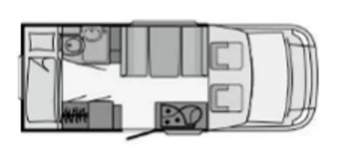 Grundriss Tag Dethleffs Globebus T 4