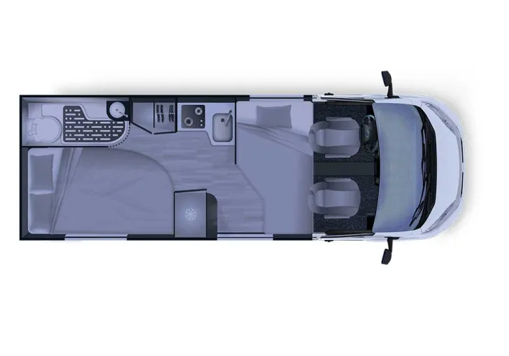Grundriss Nacht Dreamer Select D62 Limited Topzustand
