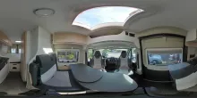 360° Innenansicht Sunlight Camper Van Cliff 640 XV Edition top gepflegt aus 1. Hand
