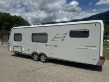 Grundriss Nacht Hymer Eriba Nova SL 680 gut gepflegt (Nichtraucher)