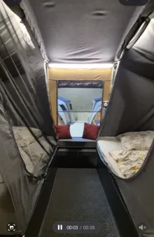 Grundriss Tag Cabanon Faltcaravan