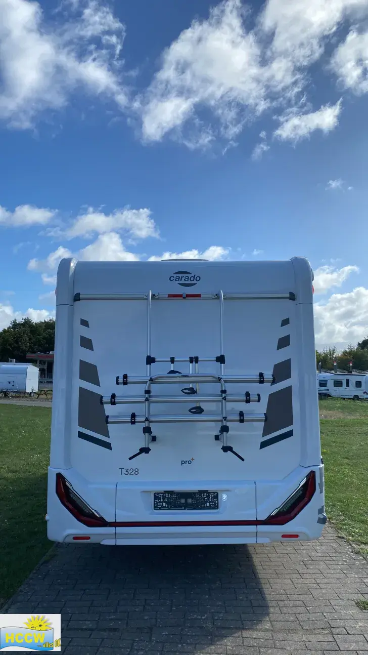 Frontal Hinten Carado T 328 pro+ Hubbett + Automatik