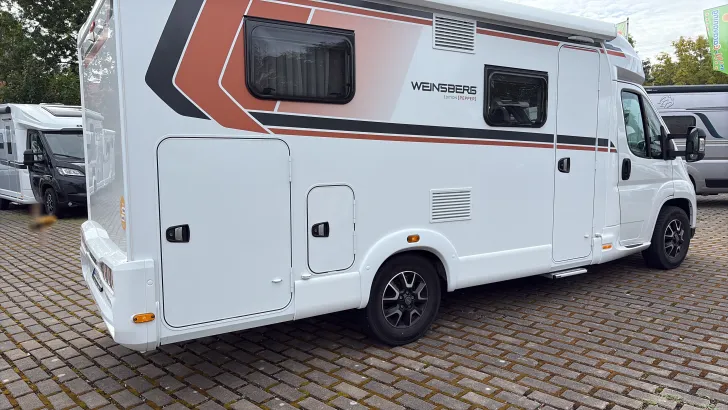 Schräg Hinten Weinsberg CaraCompact EDITION PEPPER 600 MEG