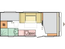 Grundriss Tag Adria Altea 552 PK - ab Euro 27.090.--