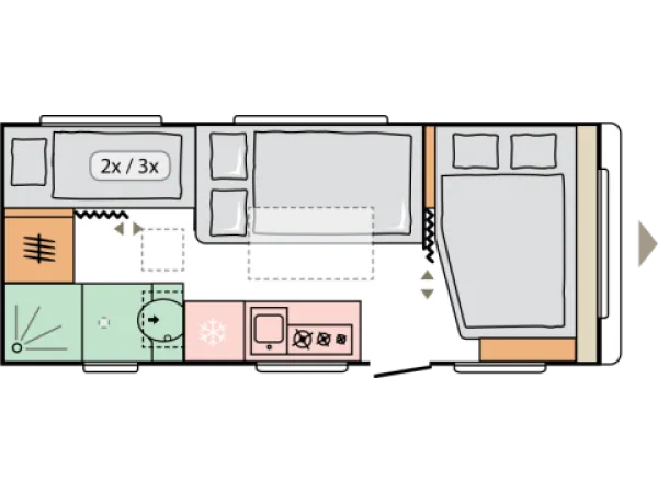 Nachtgrundriss Adria Altea 552 PK