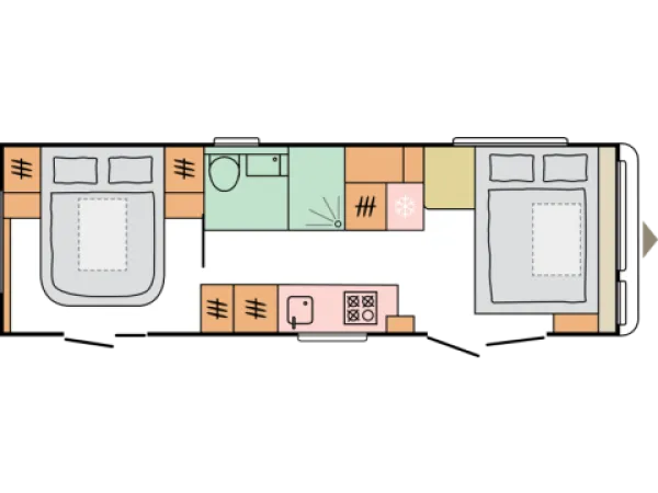 Nachtgrundriss Adria Astella 754 DP Nachtgrundriss Adria Astella 754 DP