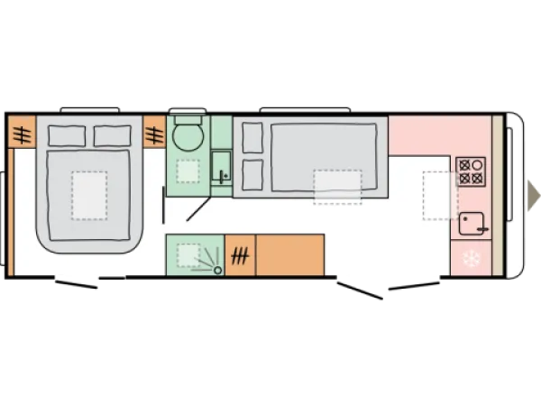 Nachtgrundriss Adria Astella 704 HP