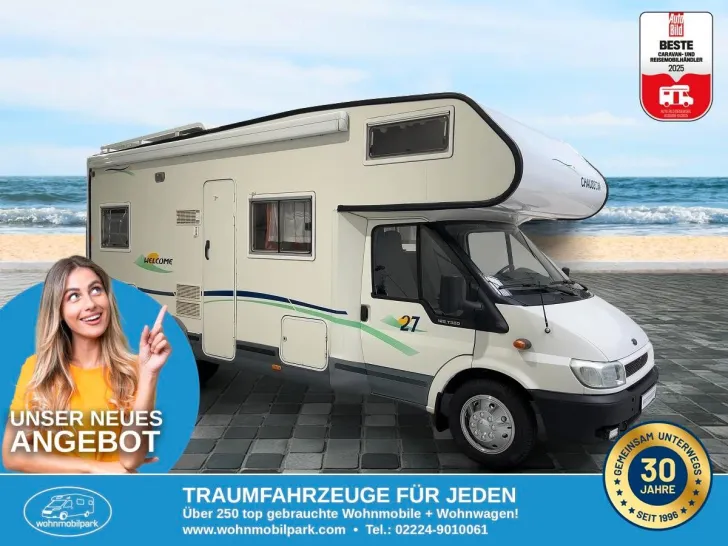 Fahrzeugbild Chausson Welcome 27/Festbett/Markise/Solar/AHK #1